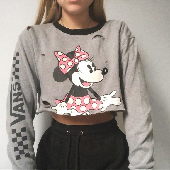 One of a kind minnie mouse x vans sweater - Picture 3 of 4